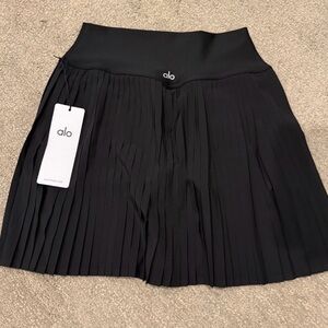 ALO Yoga Black Mini Skirt